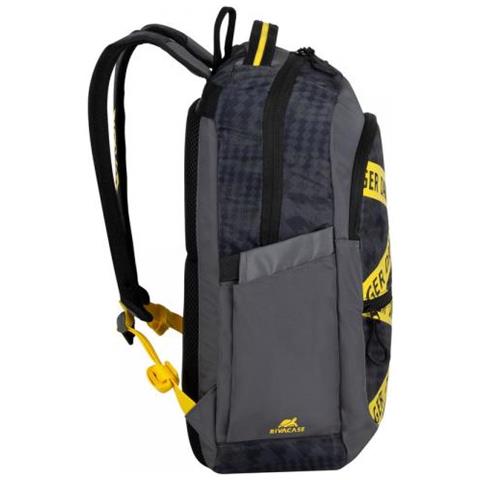 Erebus Borsa Per Notebook 39,6 Cm (15.6"") Zaino Mimetico, Grigio, Giallo - Foto 2