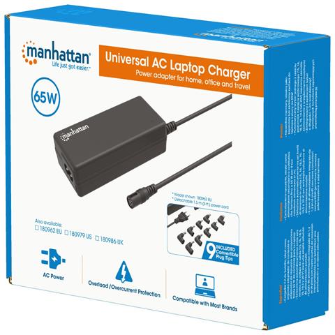 Caricatore CA Universale IPW-NTS-962 per Laptop con Potenza 65 W - Foto 3