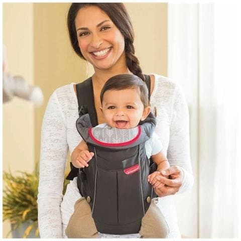 Zaino Porta Bambino Classic Carrier Nero + 0 Mesi - Foto 2