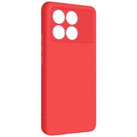 Cover Per Xiaomi Poco X6 Pro 5g Semirigida Opaca Antimacchie Cordino - Foto 1