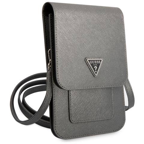 Borsa Porta Pc Saffiano, Grigio - Foto 3