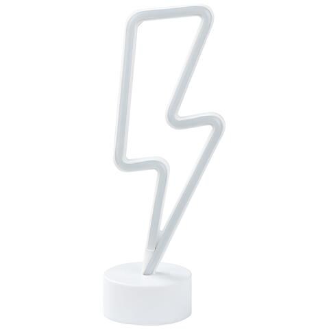 Set Di 3 Decorazioni Led Neon Multicolore Floretta - Foto 2