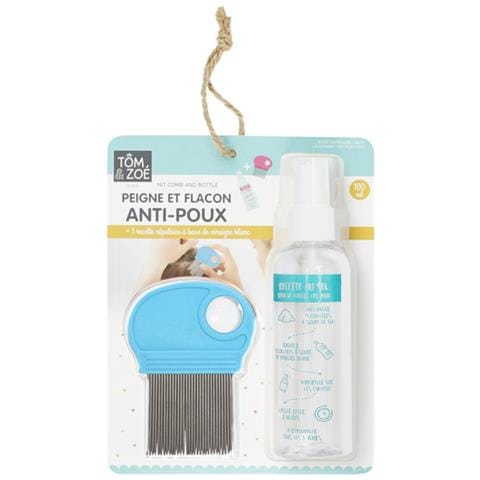 Pettine Anti Pidocchi E Lozione 100 Ml, Blu - Foto 2
