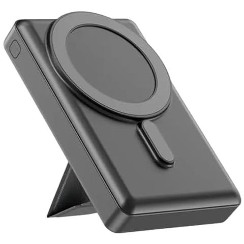 X Powerbank Nero Magsafe E Ricarica Wireless Fast Charger Interfaccia Usb-a E Type C Capacità 10000 mah Ricarica 3 Dispositivi Contemporaneamente - Foto 1