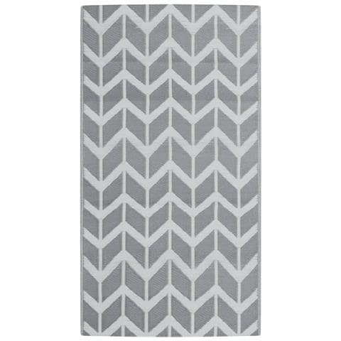 Tappeto Da Esterni Grigio 80x150 Cm In Pp - Foto 2