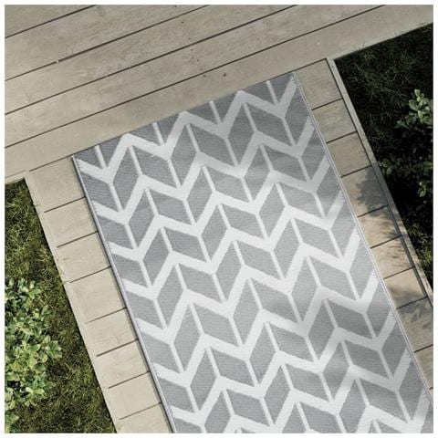 Tappeto Da Esterni Grigio 80x150 Cm In Pp - Foto 1