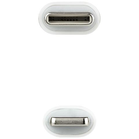 10.10.0600 cavo Lightning 0,5 m Bianco - Foto 2