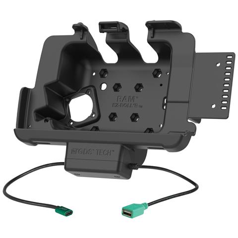 RAM-GDS-DOCK-ZE20PDU supporto per personal communication Supporto attivo Tablet /UMPC Nero - Foto 1