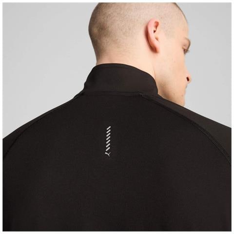 M Run Velocity Cloudspun 14 Zip 52662701, Uomini, Nero, Xxl - Foto 2