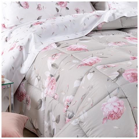 Trapunta Matrimoniale Dreaming Bella Rosa In Raso Di Cotone Colore Neutro Misura Matrimoniale - Foto 2