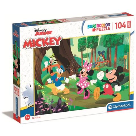 Puzzle 104 Pezzi Maxi Topolino - Foto 1