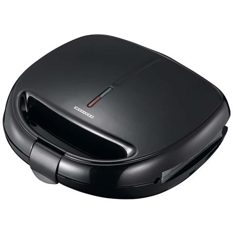 Sandwich Maker 3 In 1 Staccabile 850w Con Termostato, Nero - Foto 1