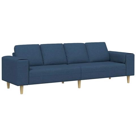 Set di divani Blu Tessuto - Foto 1