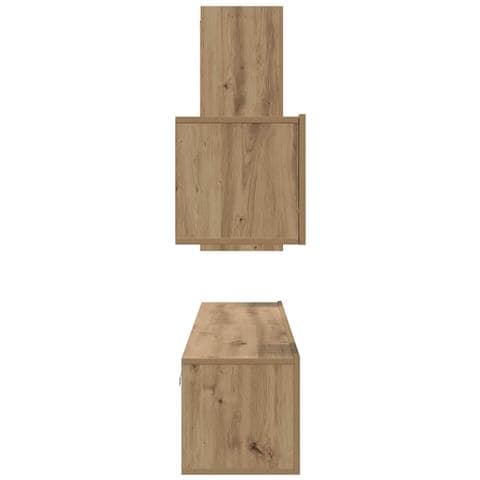 Set mobile TV 4 pcs rovere artigianale 30.5 x 30 x 90 cm - Foto 9