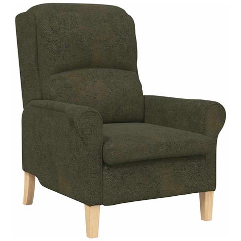 poltrona Verde militare 76 x 94 x 102 cm Pelle sintetica - Foto 1
