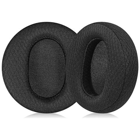 Copertura Protettiva Nera In Rete Da Calcio Compatibile Con Cuffie Edifier Fit900nb - Set Di 2 - Foto 1