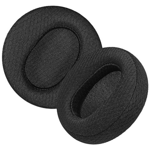 Copertura Protettiva Nera In Rete Da Calcio Compatibile Con Cuffie Edifier Fit900nb - Set Di 2 - Foto 2