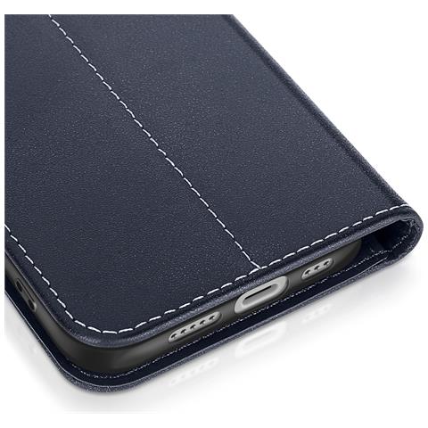Custodia A Portafoglio Per Iphone 16 In Pelle Premium Con Funzione Stand - Foto 2