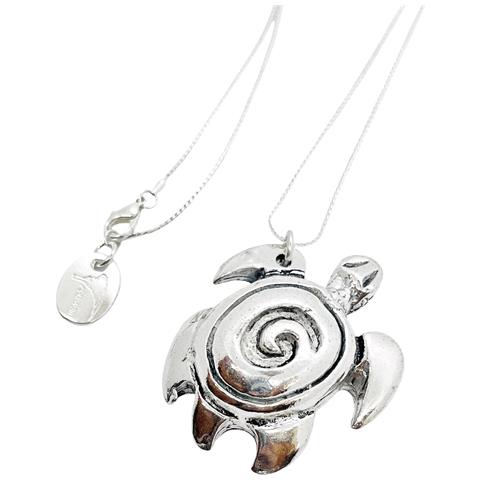 Collana Lunga Austral In Argento 7 Micron - Foto 2