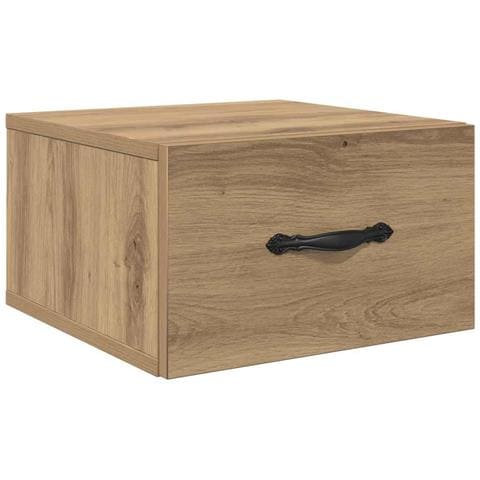 Armadio da Notte rovere artigianale 35 x 35 x 20 cm - Foto 1