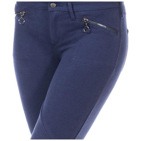 Pantaloni Elasticizzati Stile Legging Con Passanti Per Cintura 10dbf0752 Donna - Foto 3