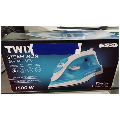 Ferro da stiro a vapore potenza 1500 W Cod TWU-01 - Foto 1