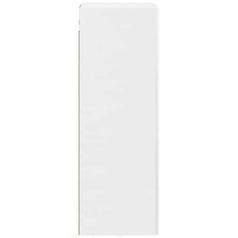 Mobiletto da Bagno a Muro Bianco Lucido 33 x 34,5 x 100 cm - Foto 2