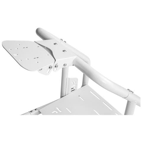 GSC-R30-CPASWH-01 sedia per videogioco Sedia da gioco per console Seduta piatta Bianco - Foto 5