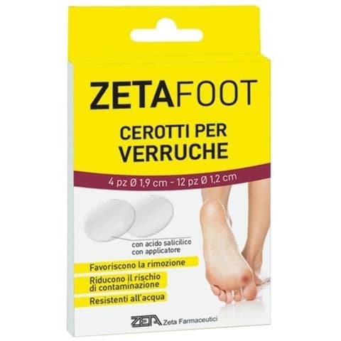 Zetafoot Cerotto Verruche Assortito 16 Pezzi - Foto 1