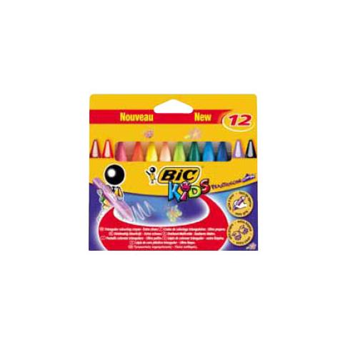 astuccio 12 pastelli kids plastidecor triangle bic - Foto 1