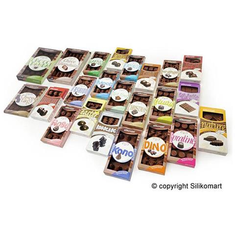 Stampo cioccolato imperial easy choc 35x30mm h. 16mm 112.5ml silicone - Foto 4