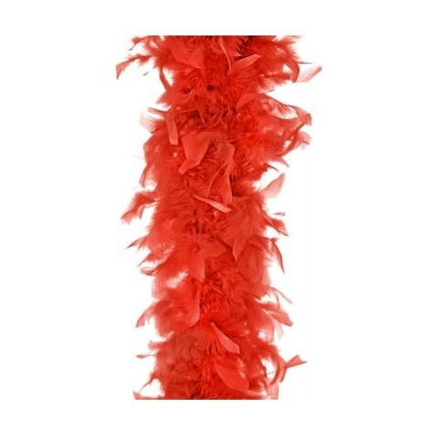 Boa Di Piume Lusso Rosso - Foto 1