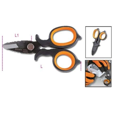 Forbice Per Elettricisti Professionale Beta 1128 Bax Forbici Elettricista 011280 - Foto 6
