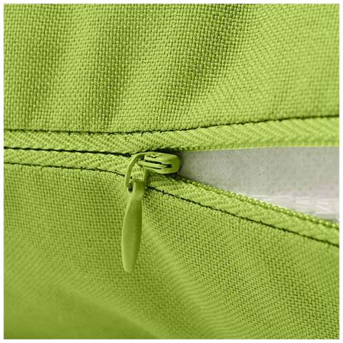 Cuscini Da Esterno 4 Pz 45x45 Cm Verde Mela - Foto 2