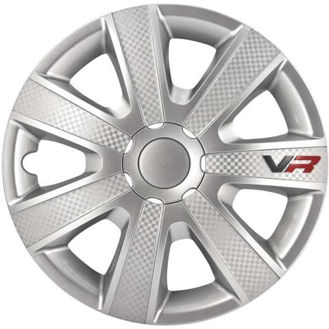 Auto-style Vr 16"" Silver Copricerchio, 4 Pezzi - Foto 1