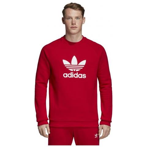 felpa adidas trefoil crew felpa adidas trefoil crew