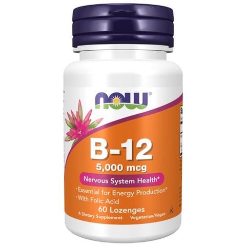 Vitamina B-12 5000 Mcg Con Acido Folico 60 Pastiglie - Foto 3