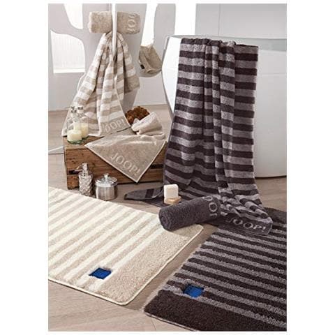 Asciugamani Plaza Double Face 1631, 100% Cotone, Sabbia, Asciugamano 80 X 150 Cm - Foto 2