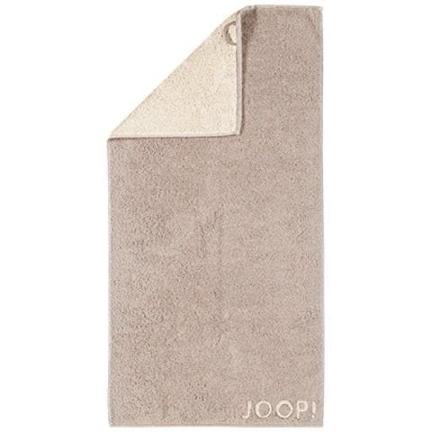 Asciugamani Plaza Double Face 1631, 100% Cotone, Sabbia, Asciugamano 80 X 150 Cm - Foto 1