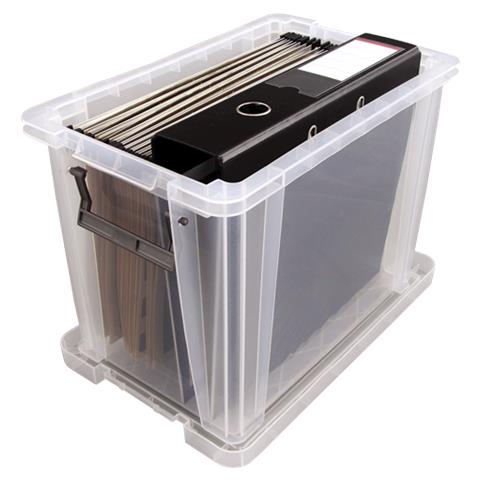 Aufbewahrungsbox Prostore Bonus Set 5, 4er-set Transparent Klar, Aus Stofestem, Recycelbarem Pp, Mit - 1 Stck (7731601) - Foto 2