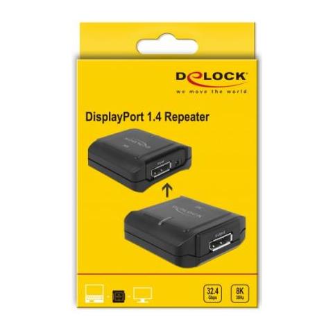 Displayport 1,4 Repeater 8k 30 Hz - Repeater - Displayport - 20-poliger Displayport / 20-poliger Displayport - Bis Zu 10 M (11474)  - Foto 2