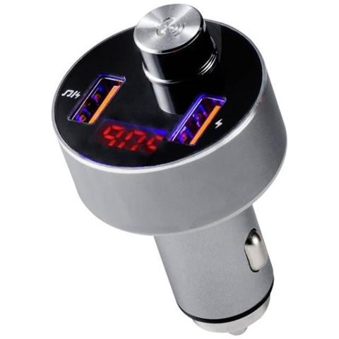 Rf-car-100 Fm-transmitter Zigarettenanznder Grau (rf-car-100) - Foto 3