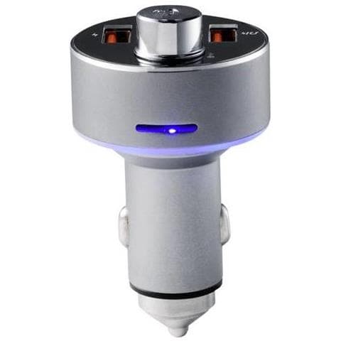 Rf-car-100 Fm-transmitter Zigarettenanznder Grau (rf-car-100) - Foto 1