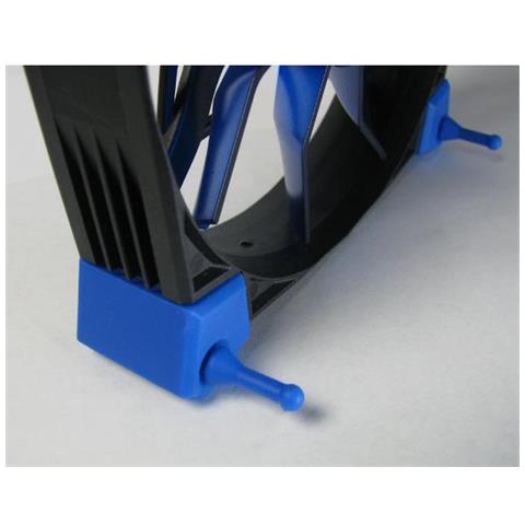 Lfter 120*120*25mm Inter-tech Nitrox N-120-b Blau (88885138)  - Foto 5