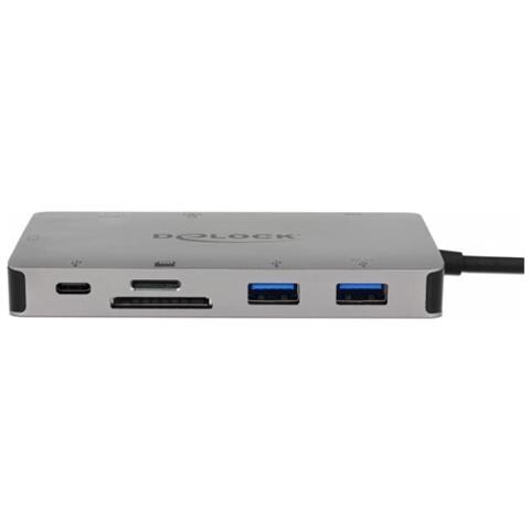 87735 replicatore di porte e docking station per notebook Cablato USB 3.0 (3.1 Gen 1) Type-C Grigio - Foto 3