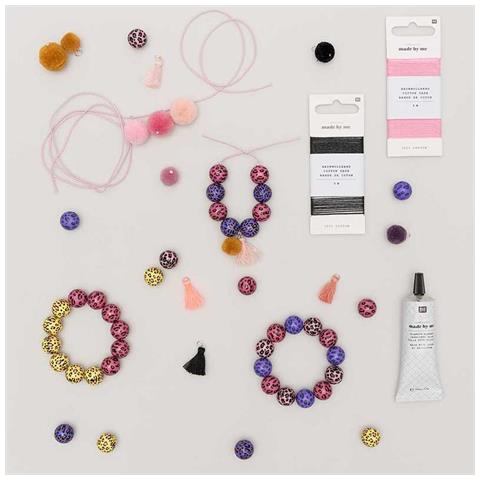 5 Perle Rosa Acido Leo Ø 16 Mm - Foto 1