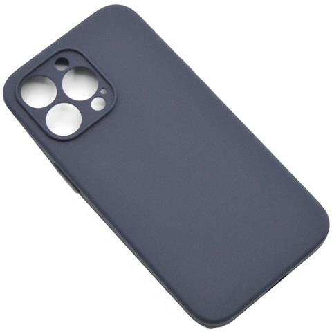 Custodia Tpu Silicone Lite Cover Soft-case Per Apple Iphone 13 Pro Navy - Foto 1
