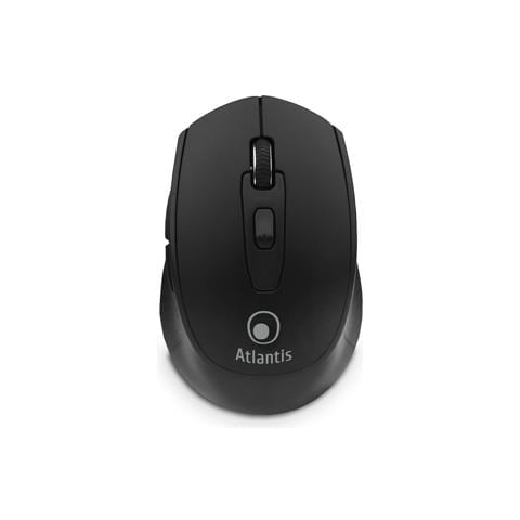 Mouse Wireless Office 7030G Ottico 6 Tasti 1600 DPI Colore Nero - Foto 2