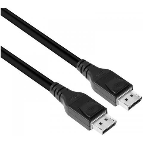 Displayport 1.4 Hbr3 Cable Male / Male 5 Meters / 16.40ft 8k @60hz 28awg - Foto 1