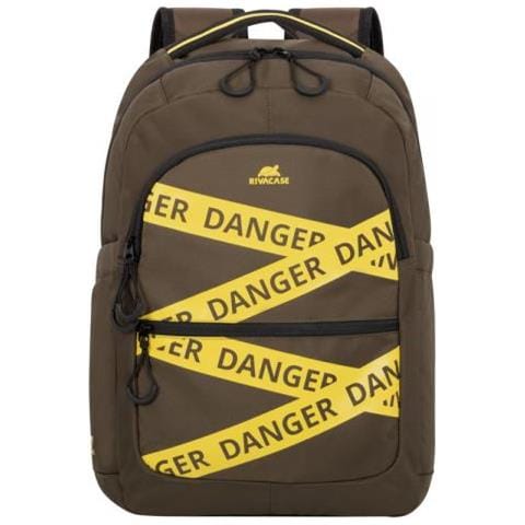 Erebus Borsa Per Notebook 39,6 Cm (15.6"") Zaino Cachi, Giallo - Foto 1